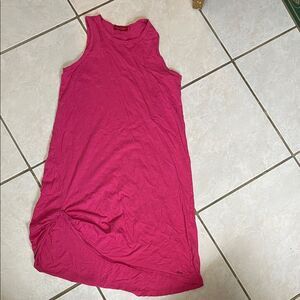 124. Philanthropy Pink Midi Dress Size Small